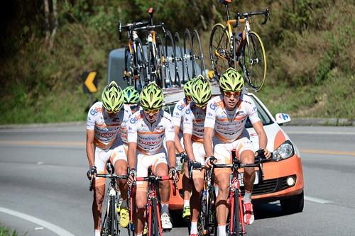 São José durante os treinos /  Foto: Luis Claudio Antunes / Bike76